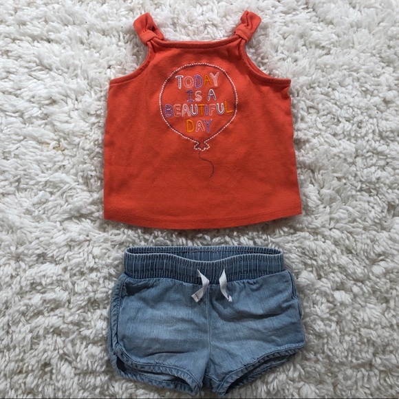 3 Sets of Toddler Tanks & Shorts - Picture 5 of 6